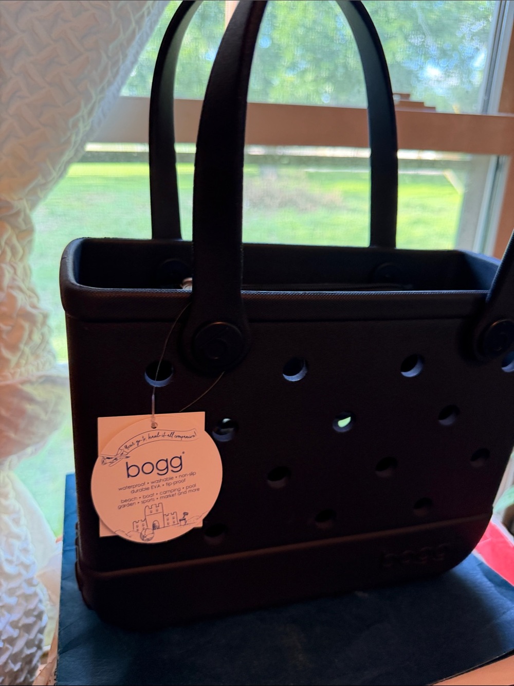 BOGG BAG Mini Tote in Dark Blue - Picture 6 of 7